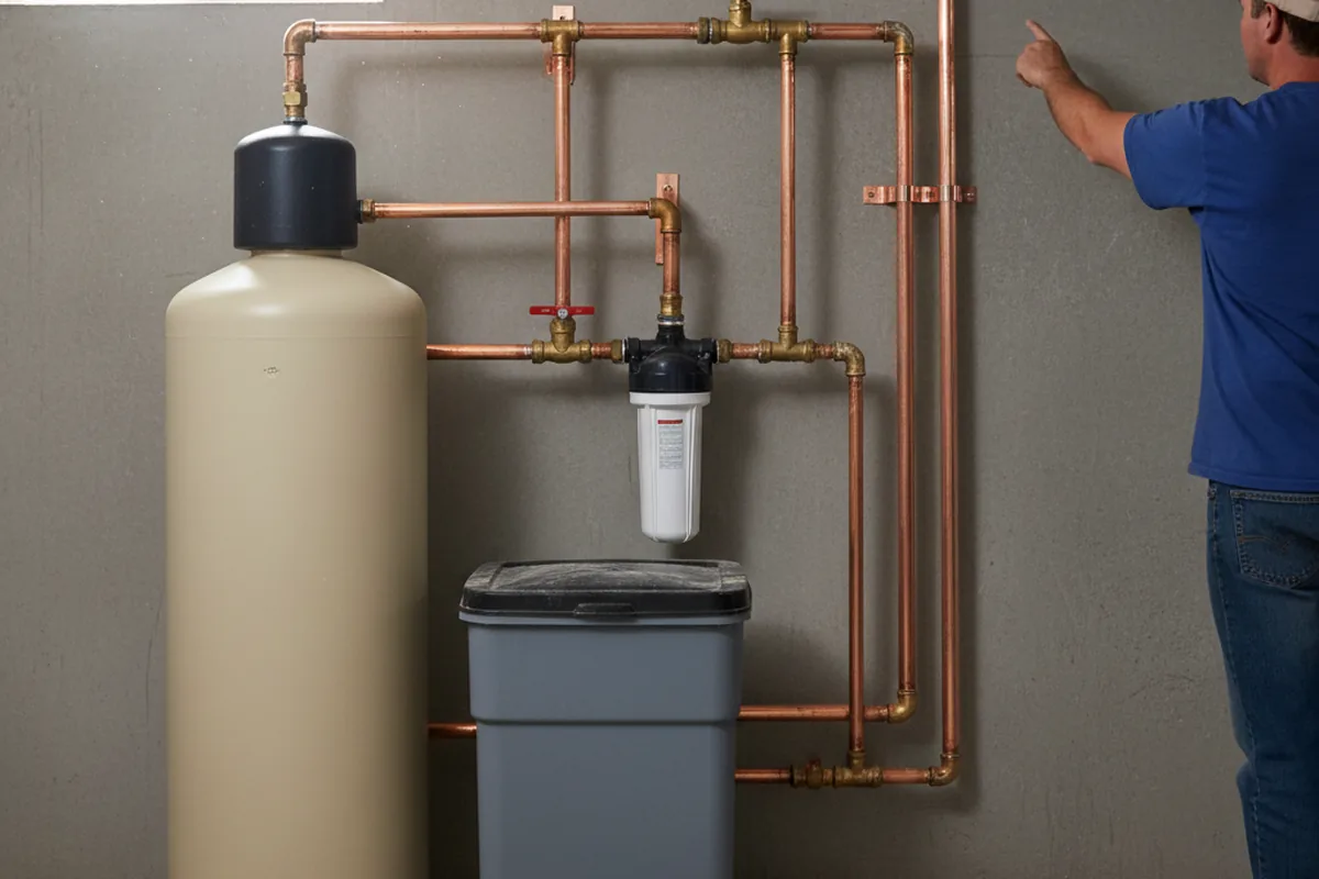 Whole-house water treatment system installed in Minor Hill